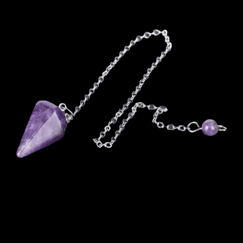Amethyst Reiki Pendulum .Nwt